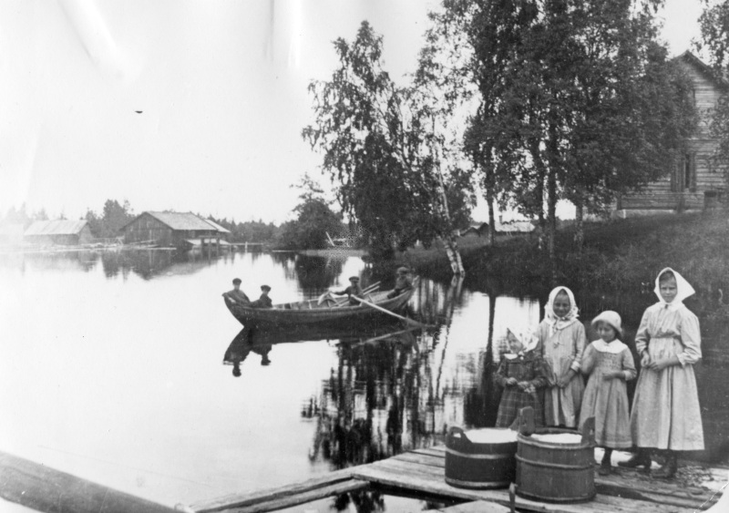 Vid sjön 1917