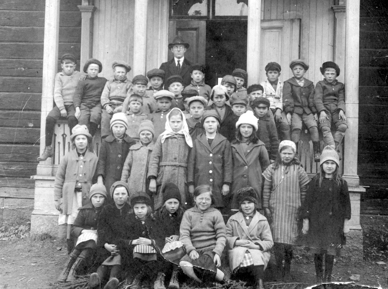 Sollerö folkskola 3:e klass 1925