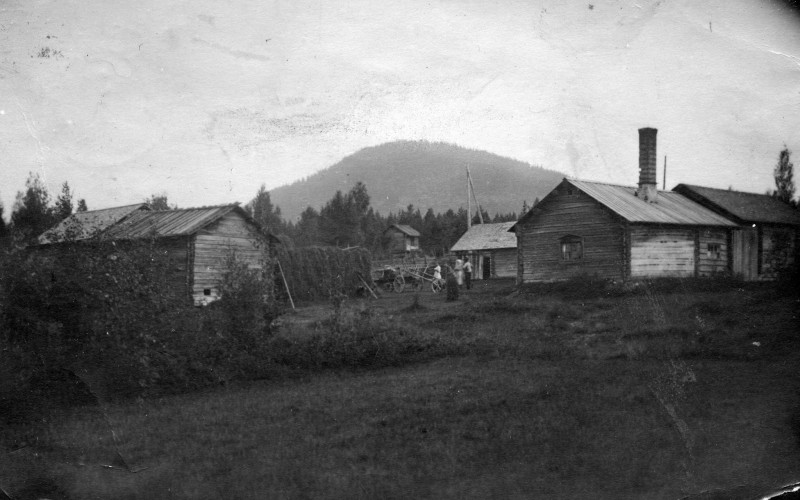 Lund-gården Gesunda 1914