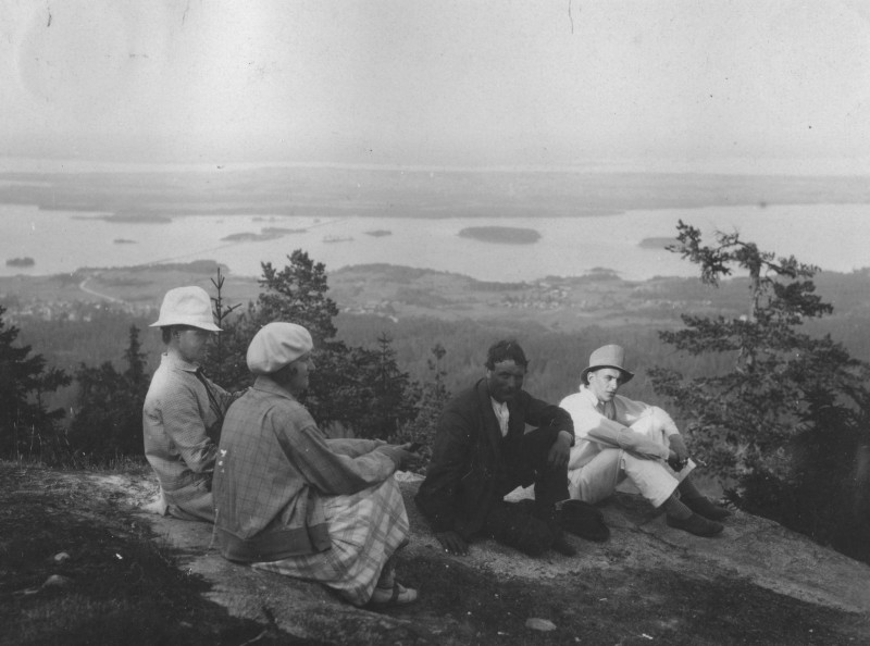 På Gesundaberget 1930