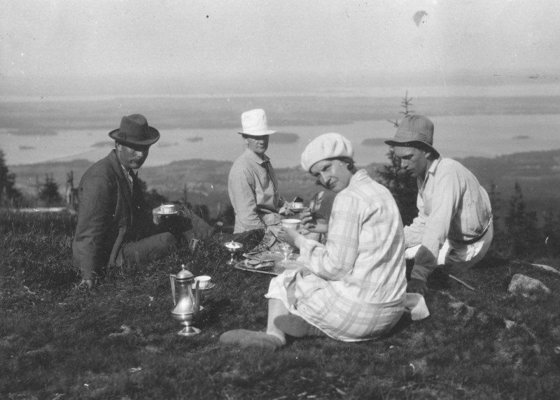 På Gesundaberget 1930