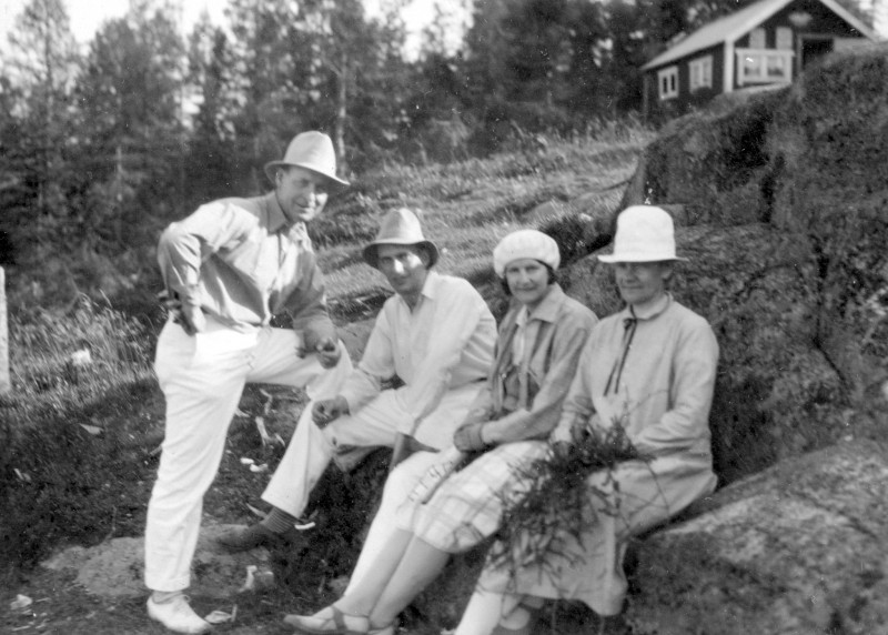 På Gesundaberget 1930