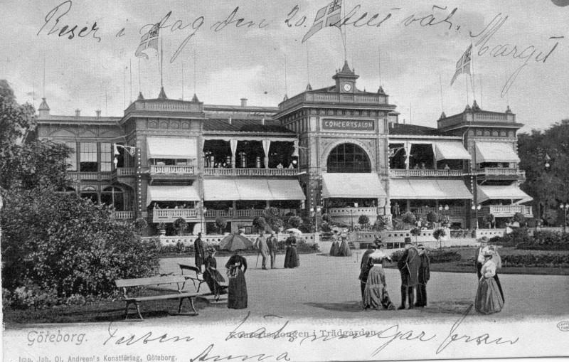 Vykort från Göteborg 1906