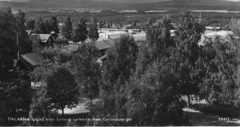 Utsikt från Sollerö kyrktorn